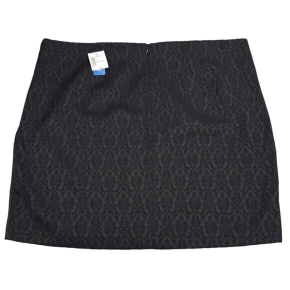 NWT RICKI'S Jacquard Black Pencil Skirt Size 14 - Picture 7 of 8